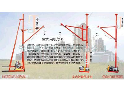點擊查看詳細信息<br>標題：華友機械室內(nèi)外通用小吊機 閱讀次數(shù)：8819
